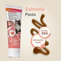 Beaphar Zalmolie Pasta voor de kat (100 g) 2 stuks - thumbnail