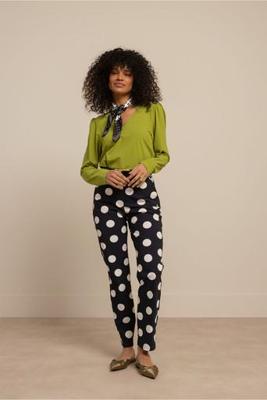 Studio Anneloes Lola Top 13495 T-shirt Lange Mouw 2900 Dark Lime