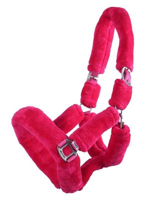 QHP Alaska halster fuchsia maat:pony QHP Alaska halster fuchsia maat:pony