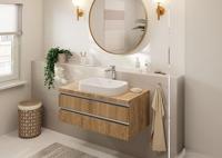 Wastafelmengkraan HansGrohe Vernis Blend 190 Zinc Eengreeps Met Trekwaste Chroom - thumbnail