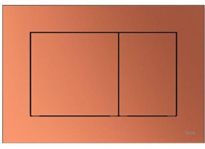 TECE Now bedieningspaneel roodbrons metallic voor TECE Profil