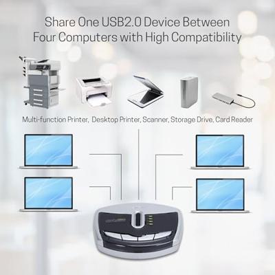 ATEN 2-poorts USB 2.0 peripheral schakelaar