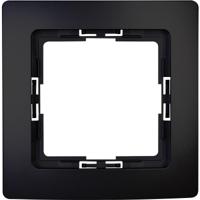 KOPP Mat Zwart Afdekraam Paris HK05 - 1-voudig - thumbnail