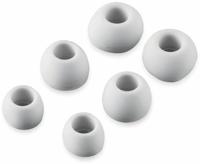 Thomson 132481 hoofdtelefoon/headset Bedraad In-ear Oproepen/muziek Grijs - thumbnail