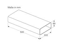 Bosch HEZ9VDSM1 vlakke rechte buis 500mm - thumbnail
