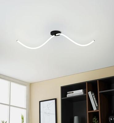 Stars of Light Design plafondlampBanderillas wit met zwart - 39836