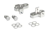 Mirage crankverkorters met rvs bouten aluminium t6 zilver - thumbnail