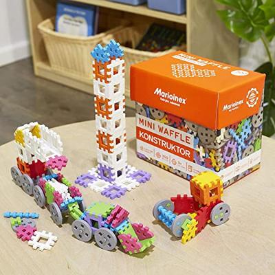 MARIOINEX Mini Waffle Constructor-blokjes, 300 stuks