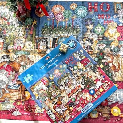 Feline Festivities Puzzel 1000 Stukjes Feline Festivities Puzzel 1000 Stukjes