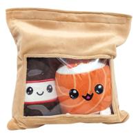 Yummis Together Plush Figures 2 Pack Uramaki & Soya in Take Away Bag 21 cm - thumbnail