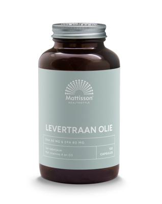 Mattisson HealthStyle Levertraan Olie Capsules Mattisson HealthStyle Levertraan Olie Capsules
