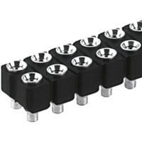 Fischer Elektronik Female header (precisie) Aantal rijen: 2 Aantal polen per rij: 20 MK 220 SMD/ 40 1 stuk(s) - thumbnail