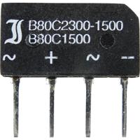 TRU COMPONENTS TC-B80C1500B Bruggelijkrichter SIL-4 160 V 2.3 A Eenfasig - thumbnail