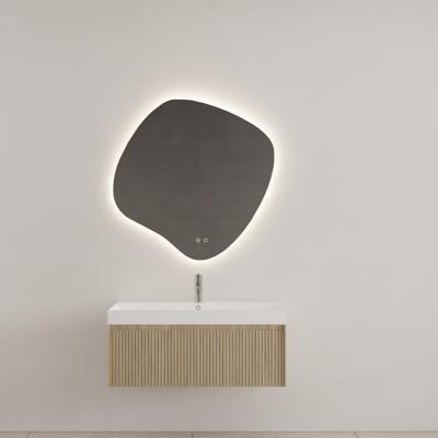 Badkamermeubel Gliss Design Timotheus 200 cm Charcoal (Keuze Wastafel)