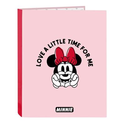Ringmap Minnie Mouse Me time Roze A4 (26.5 x 33 x 4 cm) Ringmap Minnie Mouse Me time Roze A4 (26.5 x 33 x 4 cm)