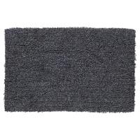 Badmat Misto Chenille Katoen 90x60 cm Zwart - thumbnail