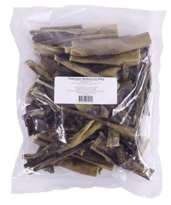 Petsnack hertenhuid zonder haar