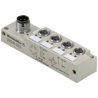 Weidmüller SAI-4-S-3P-M8L-M12-LOG 2512390000 Passieve sensor/actorbox M12-verdeler met metalen schroefdraad 1 stuk(s) - thumbnail