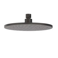 IVY Hoofddouche - medium - 25cm - antikalk nozzels - RVS316 - geborsteld carbon black PVD 6900714 - thumbnail