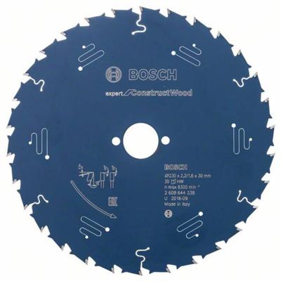 Bosch Accessoires Expert for Construct Wood cirkelzaagblad EX CW H 230x30-30 230 x 30 x 2,5 mm, 30 - 1 stuk(s) - 2608644338 - 2608644338 Bosch Accessoires Expert for Construct Wood cirkelzaagblad EX CW H 230x30-30 230 x 30 x 2,5 mm, 30 - 1 stuk(s) - 2608644338 - 2608644338