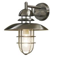 Konstsmide Sorrento 7319-000 Buitenlamp (wand) Spaarlamp, LED E27 60 W RVS - thumbnail