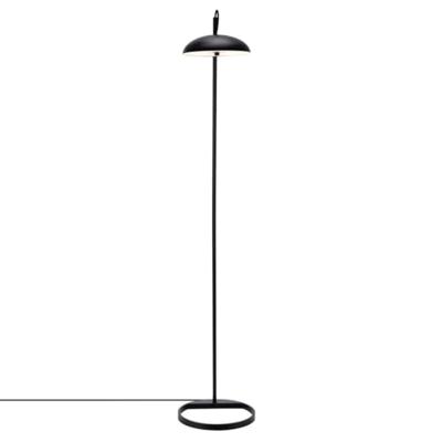 Zwarte vloerlamp met G9 fitting schakelaar "Versale" DFTP