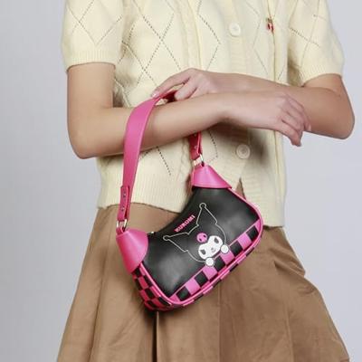 Sanrio Fancy Casual Handbag Kuromi Chess Multicolour
