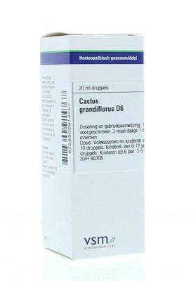 VSM Cactus grandiflorus D6 20 Milliliter VSM Cactus grandiflorus D6 20 Milliliter