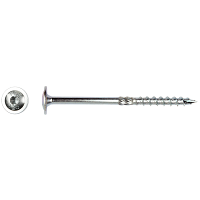 pgb-Europe PFS+ | PFS flenskophoutschroef T40 Ø 8x240 Zn | 50 st PFETTG001008002403