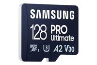 Samsung Pro Ultimate 128GB + SD-adapter Micro SD-kaart Blauw - thumbnail