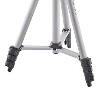 Cullmann CU 52100 ALPHA 1000 Statief met 3-weg kop (3 laden, gewicht 480 g, draagvermogen 1 kg, 106 cm hoogte, verpakkingsmaat 37 cm), zilver - thumbnail