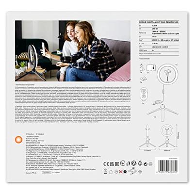 LEDVANCE LINEAR LED MOBILE RING 4058075666870 LED-tafellamp LED 5.50 W Zwart