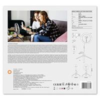 LEDVANCE LINEAR LED MOBILE RING 4058075666870 LED-tafellamp LED 5.50 W Zwart - thumbnail
