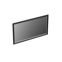 Spiegel Forzalaqua Reno 140x2x80 Cm Eiken Black Oiled - thumbnail