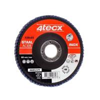 4tecx Vlaklamellenschijf Mega-Line 125 x 22,2mm korrel 120 - thumbnail