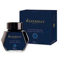 Waterman vulpeninkt 50 ml, blauw (Mysterious) - thumbnail