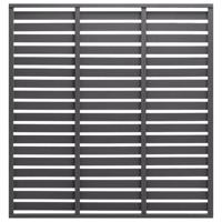 Schuttingpaneel 180x180 cm HKC grijs - thumbnail