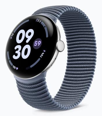Google Pixel Watch Gradient Stretch Band - Compatibel met Pixel Watch en 2, en 3 en 4 41 mm - Moonstone, maat M