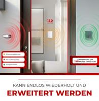 Draadloze deurbel Bereikvergroter Heidemann 70376 - thumbnail