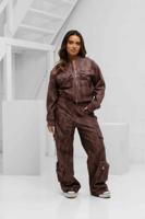 Project X Paris Croco Bomber Set Dames Paars - Maat XS - Kleur: Paars | Soccerfanshop - thumbnail