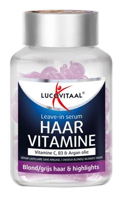 Lucovitaal Haarvitamine Leave-in Serum Blond/Grijs Haar & Highlights Capsules Lucovitaal Haarvitamine Leave-in Serum Blond/Grijs Haar & Highlights Capsules