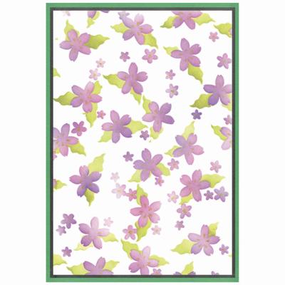 Sizzix • cosmopolitan stencil a5 petals adornment 2pcs