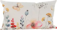 Anna's Collection buitenkussen veldbloemen 30x50cm multi - thumbnail
