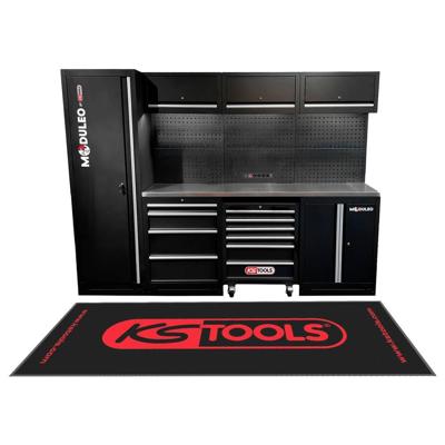 KS Tools 866.6000 Kastsysteem voor werkplaats (b x h x d) 2640 x 1890 x 500 mm Zwart