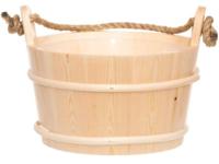 4Living sauna-emmer met touwgreep - Vurenhout - thumbnail