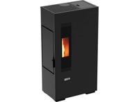 VAASA Pelletkachel VAASA 5 - 4,9 kW - voor ruimten tot 135m3 - zwart - compact model - thumbnail