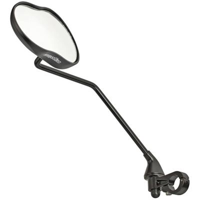 Spiegel Ergotec M-99LV met lange arm 121 x 78-66 mm aluminium - zwart gezandstraald Spiegel Ergotec M-99LV met lange arm 121 x 78-66 mm aluminium - zwart gezandstraald