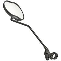 Ergotec spiegel m-99lv met lange arm 121 x 78-66 mm aluminium zwart gezandstraald - thumbnail