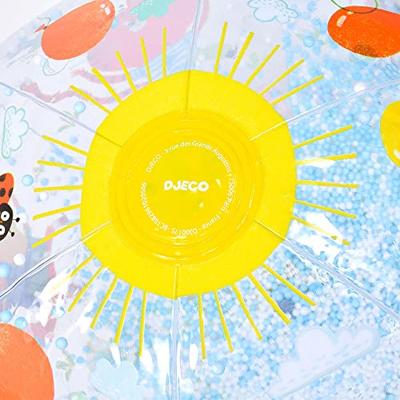 Ballon met gekleurde ballen - DJECO geel