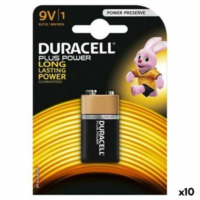 Alkalinebatterij DURACELL 9 V 6LR61 (10 Stuks)